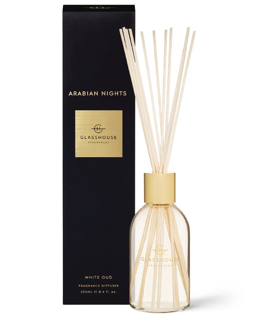 Glasshouse Fragrances Arabian Nights White Oud 8.4 fl. oz. Diffuser