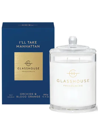 Glasshouse Fragrances I'll Take Manhattan 13.4 oz Triple Scented Candle