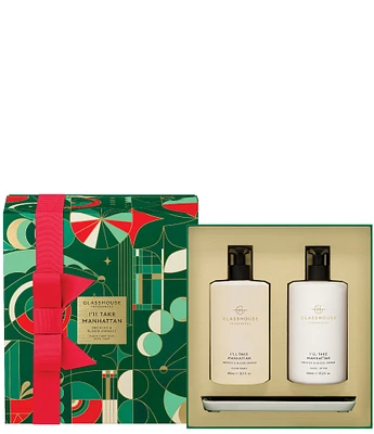 Glasshouse Fragrances I'll Take Manhattan Orchids & Blood Orange Hand Care Duo Gift Set