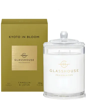 Glasshouse Fragrances Kyoto In Bloom oz Triple Scented Candle