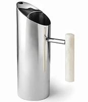 Godinger Azure Collection White Stainless Pitcher, 58.5 oz