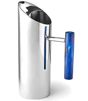 Godinger Azure Collection White Stainless Pitcher, 58.5 oz
