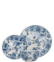 Godinger Banbury Porcelain 12-Piece Dinnerware Set