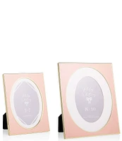 Godinger Cara Pink Enamel Photo Frames, Set of 2