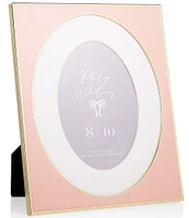Godinger Cara Pink Enamel Photo Frames, Set of 2