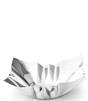 Godinger Cerro Collection Large Square Stainless Bowl, 11.75#double;