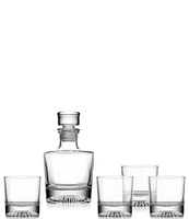 Godinger Chill Crystal Decanter 5 Piece Set