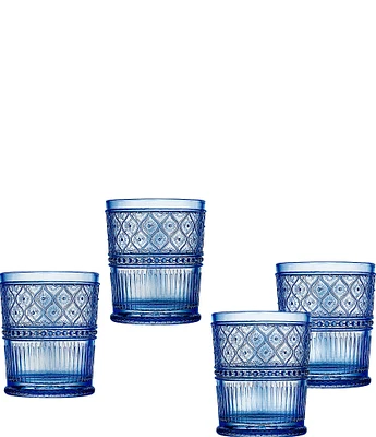 Godinger Claro Double Old Fashioned Glasses, Set of 4