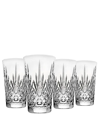 Godinger Dublin All Purpose Crystal Glass Set of 4