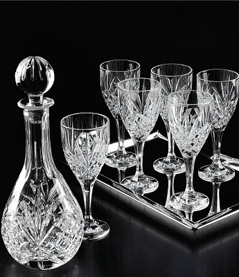 Godinger Dublin Diamond-Cut Crystal 8-Piece Wine Set