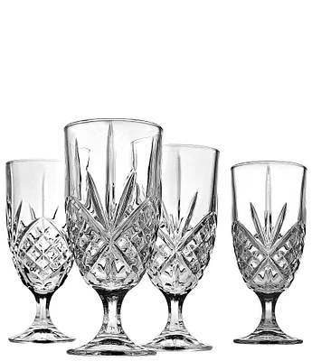 Godinger Dublin Iced Beverage Glasses, Set of 4