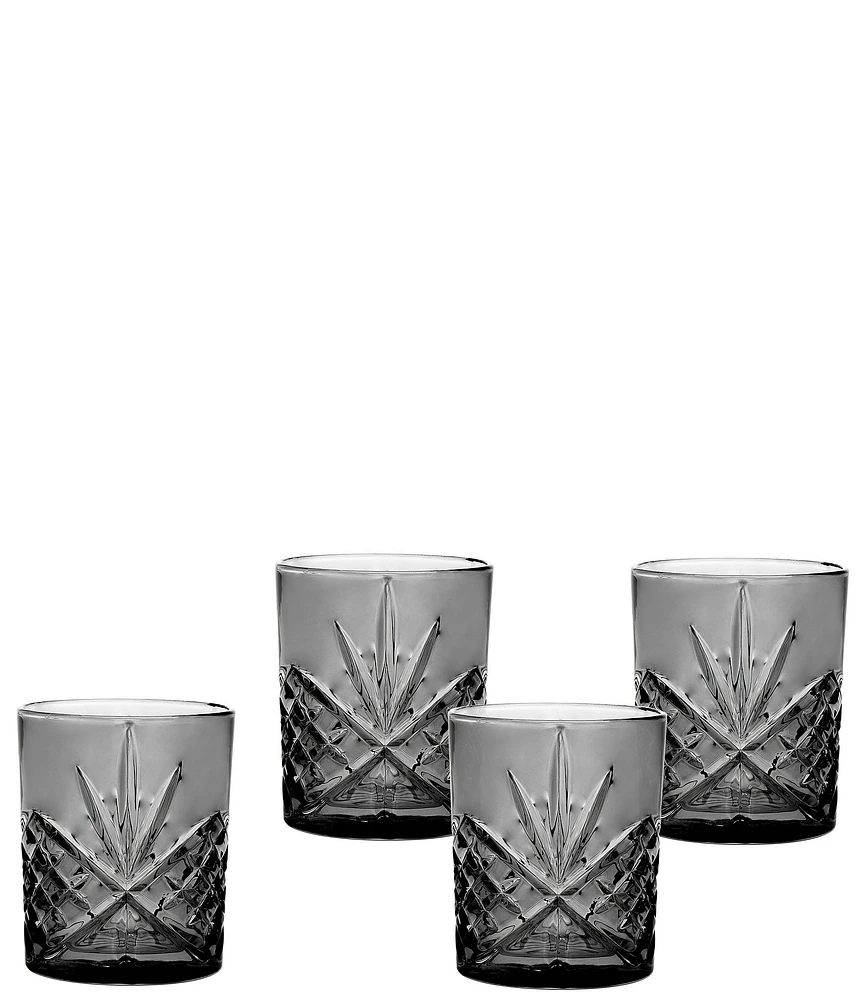 Godinger Dublin Midnight Double Old Fashion, 11 oz., Set of 4