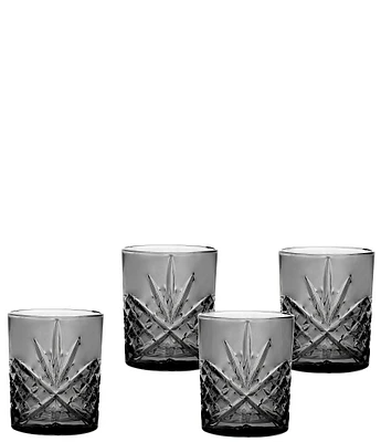 Godinger Dublin Midnight Double Old Fashion, 11 oz., Set of 4