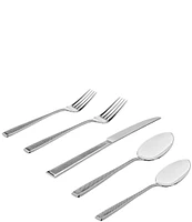 Godinger Ingot Silver 20-Piece Stainless Steel Flatware Set, Service for 4