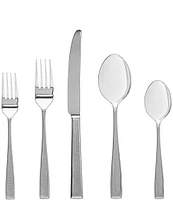 Godinger Ingot Silver 20-Piece Stainless Steel Flatware Set, Service for 4