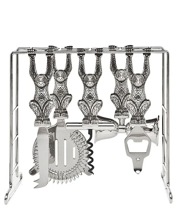 Godinger Monkey Bar Bar Tool 6-Piece Set