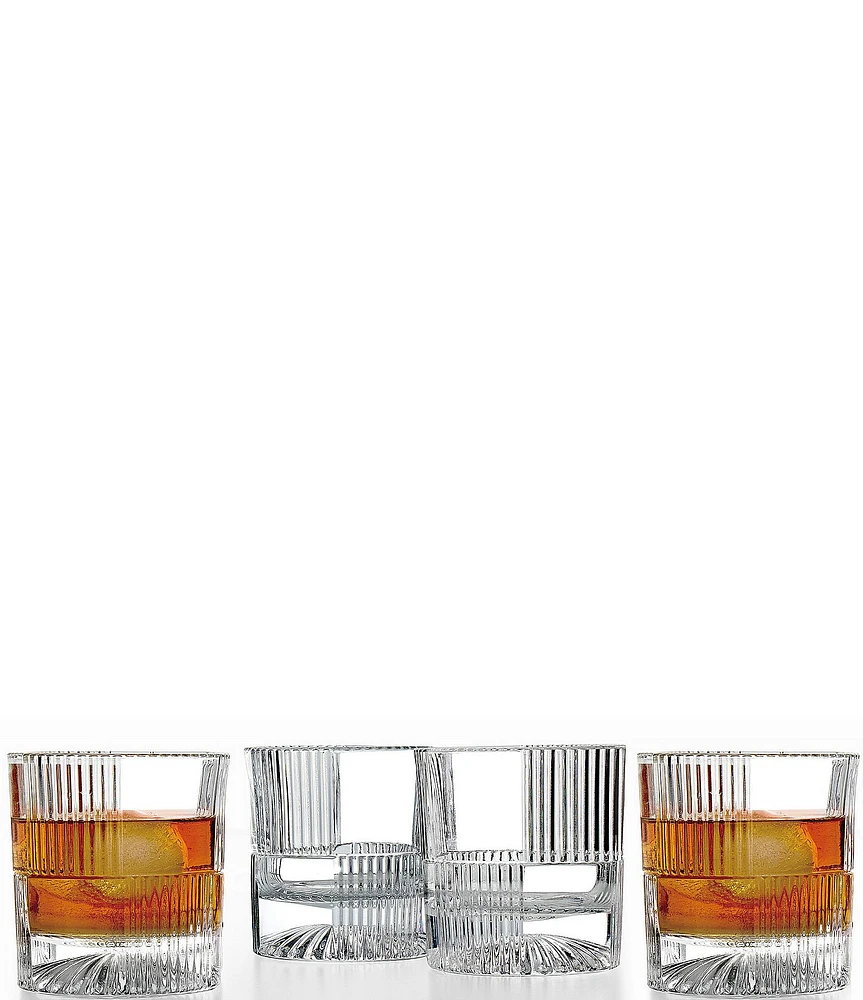 Godinger Scatola Double Old Fashioned, Set of 4