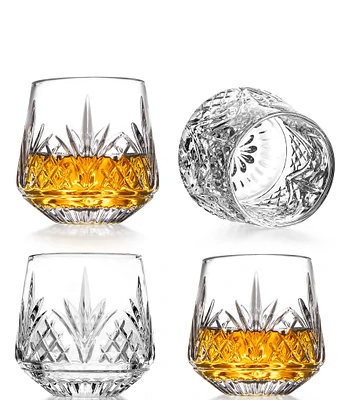 Godinger's Dublin Stemless Whiskey Glasses, Set of 4