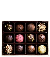 Godiva 12-Piece Signature Chocolate Truffles Gift Box