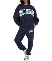 GOLD HINGE Elastic Waistband Pull-On Sweatpants