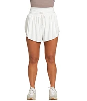 GOLD HINGE Go-with-the-Flow Athletic Shorts