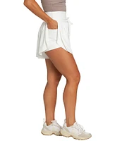 GOLD HINGE Go-with-the-Flow Athletic Shorts