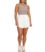 GOLD HINGE Go-with-the-Flow Athletic Shorts