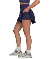 GOLD HINGE High Waist Pleated Tennis Skirt