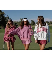 GOLD HINGE Pleated Tennis Mini Skirt