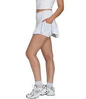 GOLD HINGE Pleated Tennis Mini Skirt