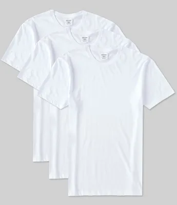 Gold Label Roundtree & Yorke Supima Cotton Crew Neck Undershirts 3-Pack