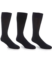 Gold Label Roundtree & Yorke Assorted Square-Canale-Argyle Crew Socks 3-Pack