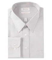 Roundtree & Yorke Gold Label Roundtree & Yorke Big Tall Non-Iron Fitted  Button Down Collar Solid Dress Shirt