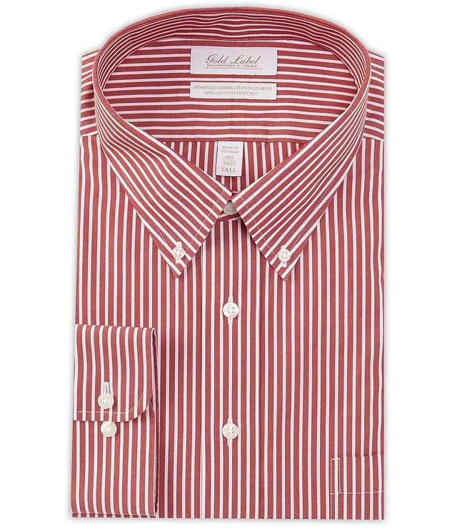 gold label dress shirts Short Sleeves Button Down Collar Mens Classic Fit Design Shirt-Gold