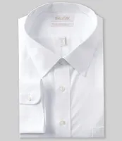 Gold Label Roundtree & Yorke Big & Tall Non-Iron Spread Collar Solid Dress Shirt