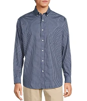 Gold Label Roundtree & Yorke Big & Tall Non-Iron Long Sleeve Small Check Sport Shirt