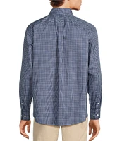 Gold Label Roundtree & Yorke Big & Tall Non-Iron Long Sleeve Small Check Sport Shirt