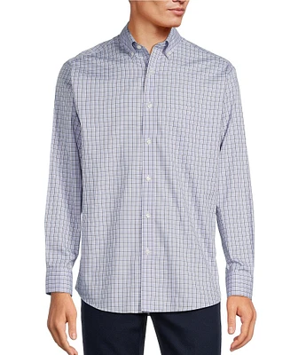Gold Label Roundtree & Yorke Big & Tall Non-Iron Long Sleeve Small Check Sport Shirt
