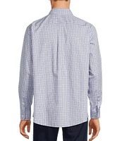 Gold Label Roundtree & Yorke Big & Tall Non-Iron Long Sleeve Small Check Sport Shirt