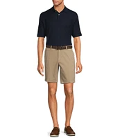 Gold Label Roundtree & Yorke Big & Tall Non-Iron Short Sleeve Solid Pique Polo Shirt