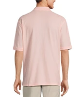 Gold Label Roundtree & Yorke Big & Tall Non-Iron Short Sleeve Solid Pique Polo Shirt