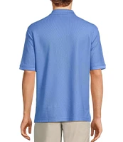 Gold Label Roundtree & Yorke Big & Tall Non-Iron Short Sleeve Solid Pique Polo Shirt