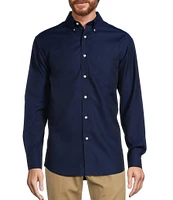 Gold Label Roundtree & Yorke Big & Tall Non-Iron Solid Dobby Sport Shirt
