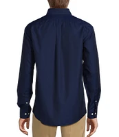Gold Label Roundtree & Yorke Big & Tall Non-Iron Solid Dobby Sport Shirt