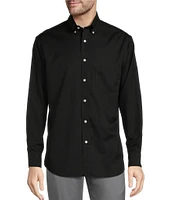 Gold Label Roundtree & Yorke Big & Tall Non-Iron Solid Dobby Sport Shirt