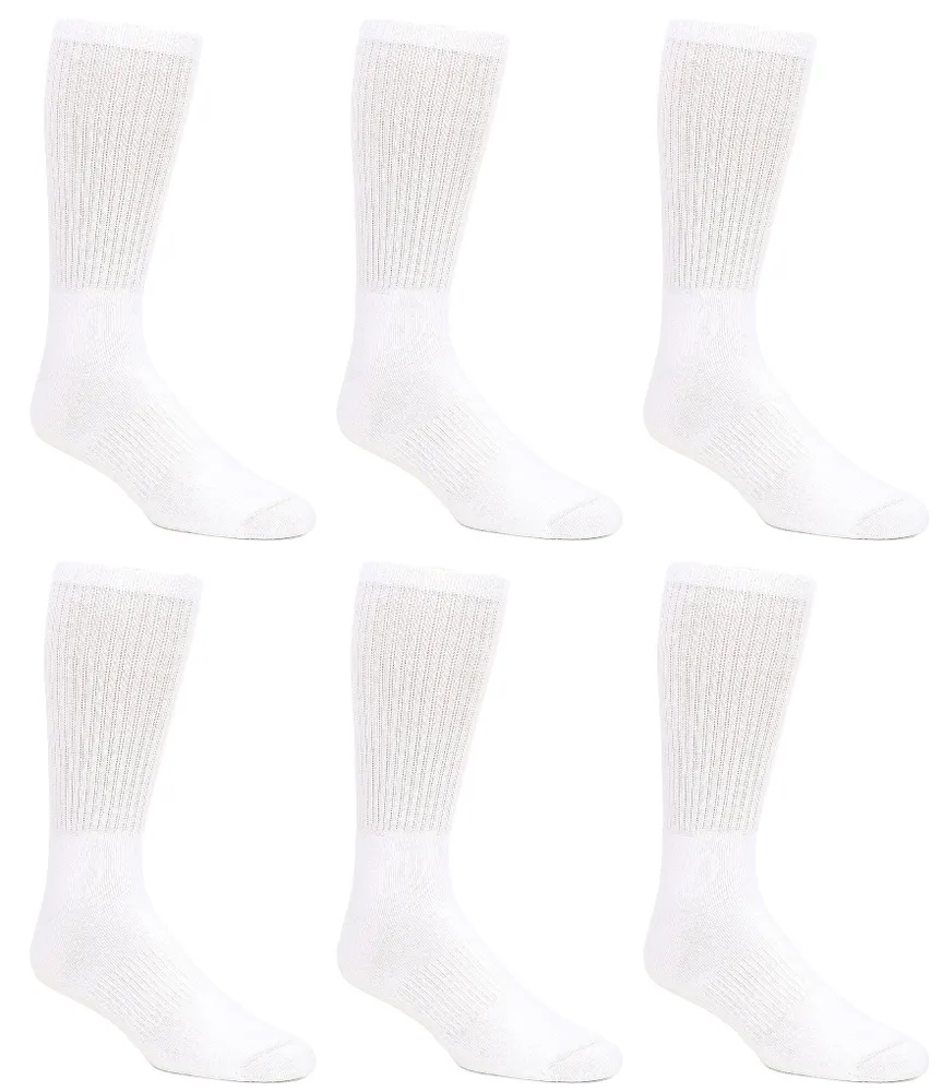 Gold Label Roundtree & Yorke Crew Athletic Socks 6-Pack