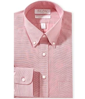 Gold Label Roundtree & Yorke Denton Classic Fit Non-Iron Button Down Collar Solid Dress Shirt