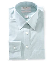 Gold Label Roundtree & Yorke Fitted Non-Iron Point Collar Solid Dress Shirt