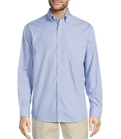 Gold Label Roundtree & Yorke Non-Iron Long Sleeve Bean Print Sport Shirt