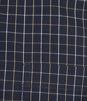 Gold Label Roundtree & Yorke Non-Iron Long Sleeve Checked Sport Shirt